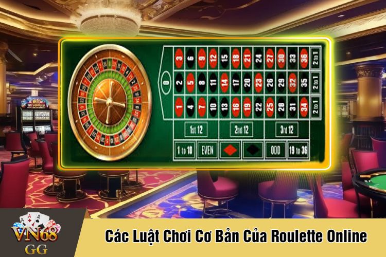 Các Luật Chơi Cơ Bản Của Roulette Online